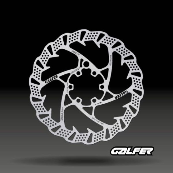 画像1: Ｇａｌｆｅｒ　ディスクブレーキローター（１６０ｍｍ　ｘ　１．８ｍｍ　ｗ／Ｃｅｎｔｅｒｌｏｃｋ）プレミアムタイプ (1)