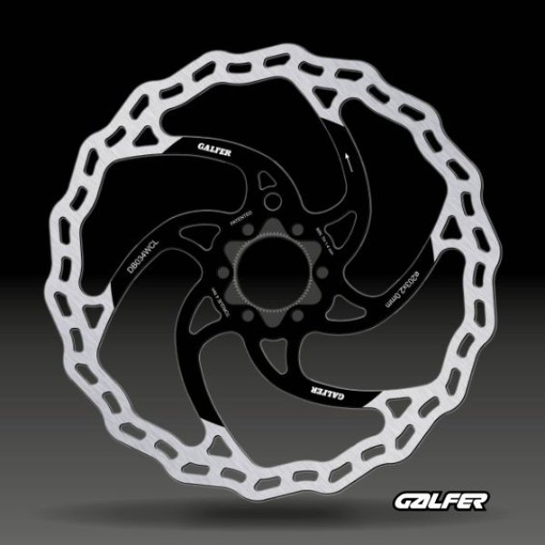 画像1: Ｇａｌｆｅｒ　ディスクブレーキローター（２０３ｍｍ　×　２．０ｍｍ　ｗ／Ｃｅｎｔｅｒｌｏｃｋ）標準タイプ (1)