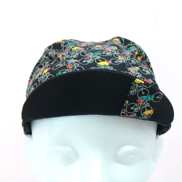 画像2: Cyclone COTTONサイクルキャップ 競輪 (2)