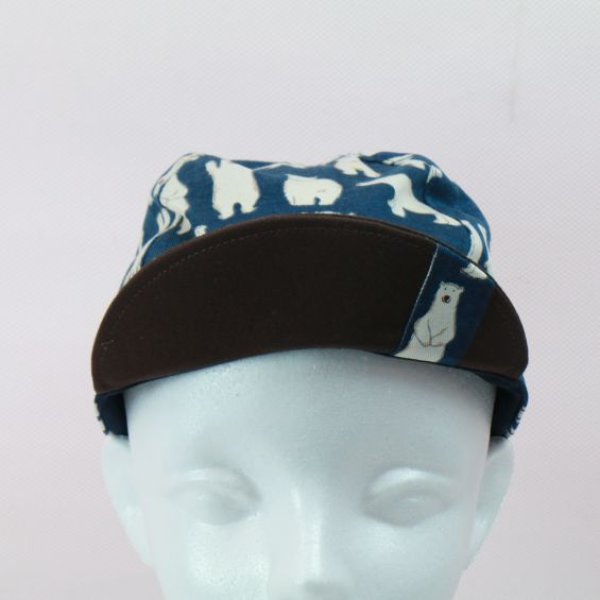 画像2: Cyclone COTTONサイクルキャップ 白熊 (2)