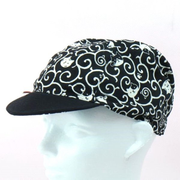 画像3: Cyclone COTTONサイクルキャップ 猫 (3)