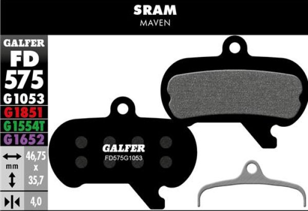 画像1: Ｇａｌｆｅｒ　ブレーキパット　ＭＴＢ用 (1)