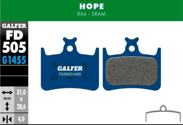 画像1: Ｇａｌｆｅｒ　ブレーキパット　ロード用 (1)