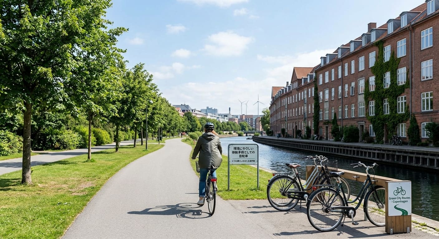 環境にやさしい移動手段としての自転車｜エコな暮らしを支える選択肢