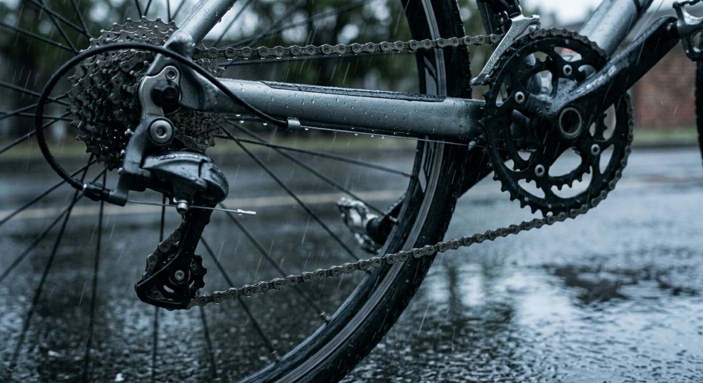 雨の日に強いチェーンルブの特徴｜濡れた路面でも快適に走るための選び方